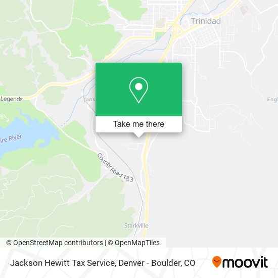 Mapa de Jackson Hewitt Tax Service