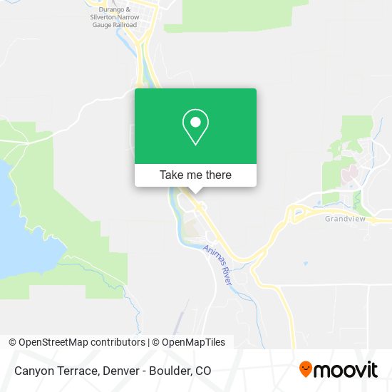 Canyon Terrace map