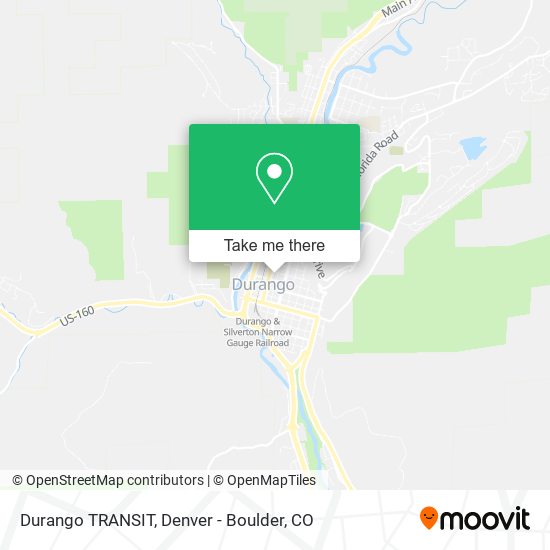 Mapa de Durango TRANSIT
