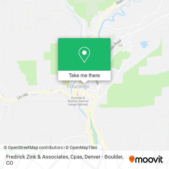 Fredrick Zink & Associates, Cpas map