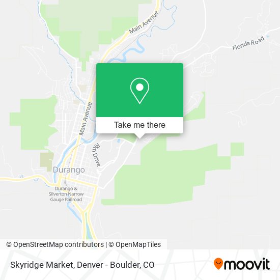 Skyridge Market map