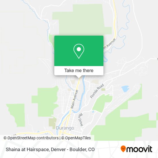 Mapa de Shaina at Hairspace