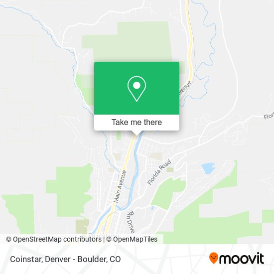 Mapa de Coinstar