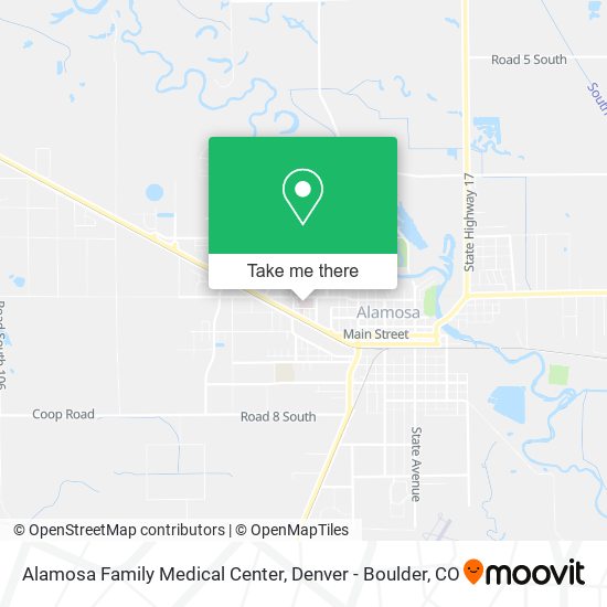 Mapa de Alamosa Family Medical Center