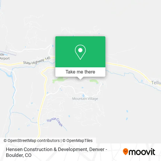 Hensen Construction & Development map