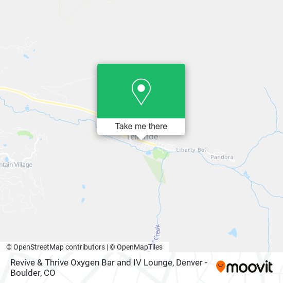Mapa de Revive & Thrive Oxygen Bar and IV Lounge