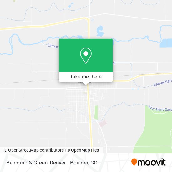 Mapa de Balcomb & Green