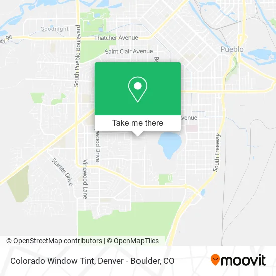 Colorado Window Tint map