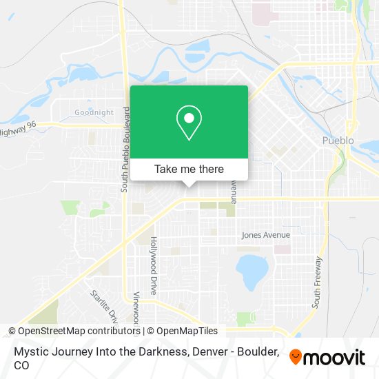 Mystic Journey Into the Darkness map