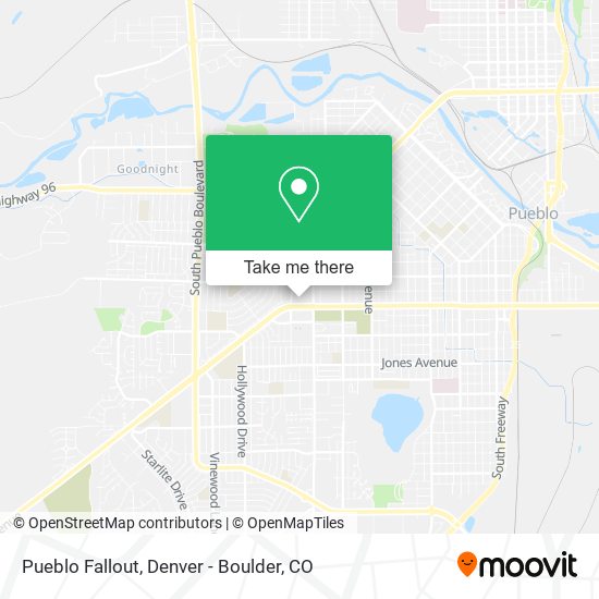 Pueblo Fallout map