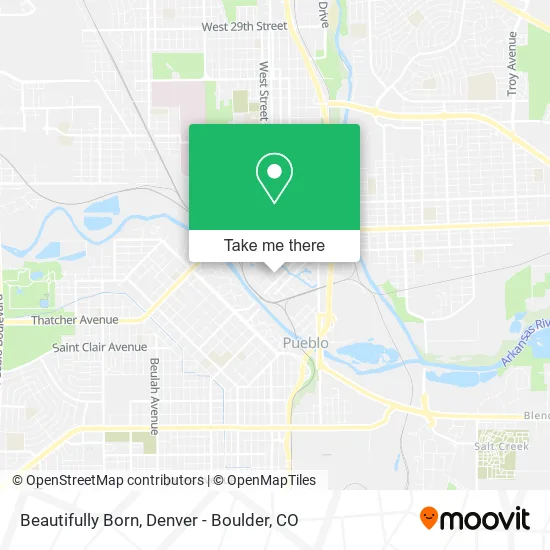 Beautifully Born map