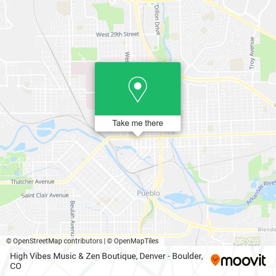 Mapa de High Vibes Music & Zen Boutique