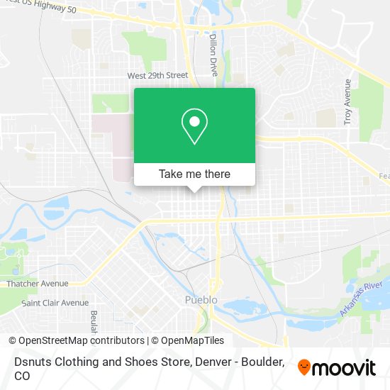 Dsnuts Clothing and Shoes Store map