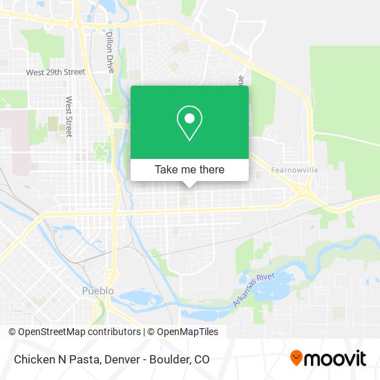 Mapa de Chicken N Pasta