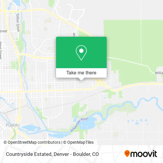 Countryside Estated map