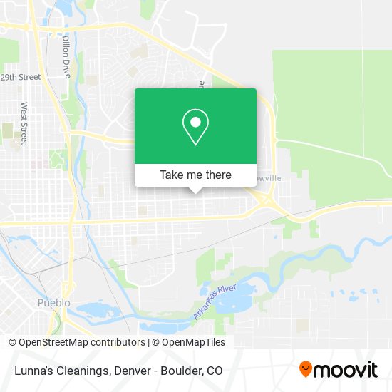 Lunna's Cleanings map