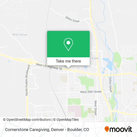 Cornerstone Caregiving map