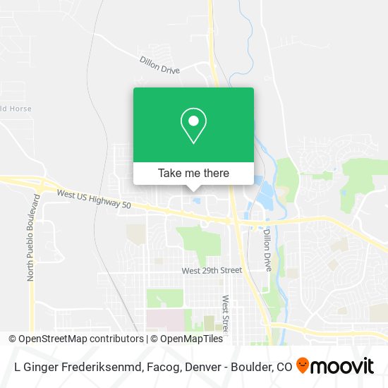 Mapa de L Ginger Frederiksenmd, Facog