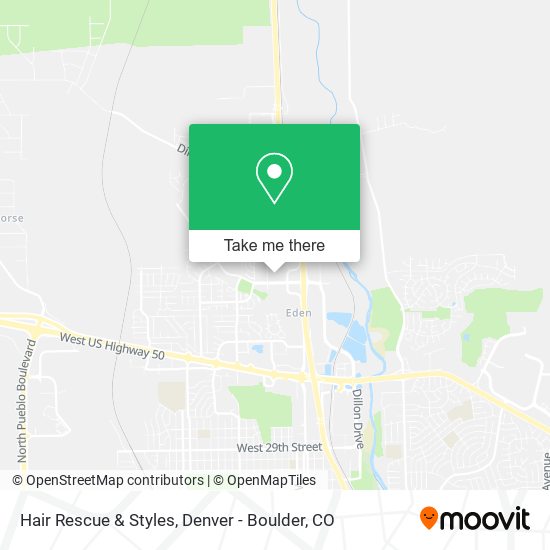 Hair Rescue & Styles map