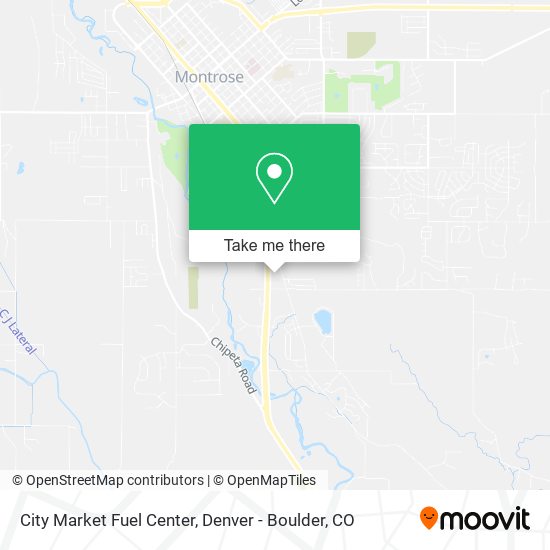 City Market Fuel Center map