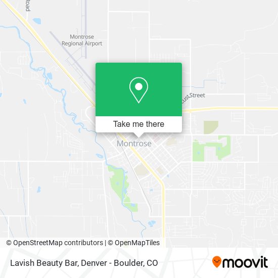 Lavish Beauty Bar map
