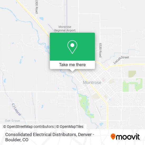 Mapa de Consolidated Electrical Distributors
