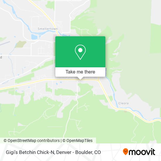 Gigi's Betchin Chick-N map