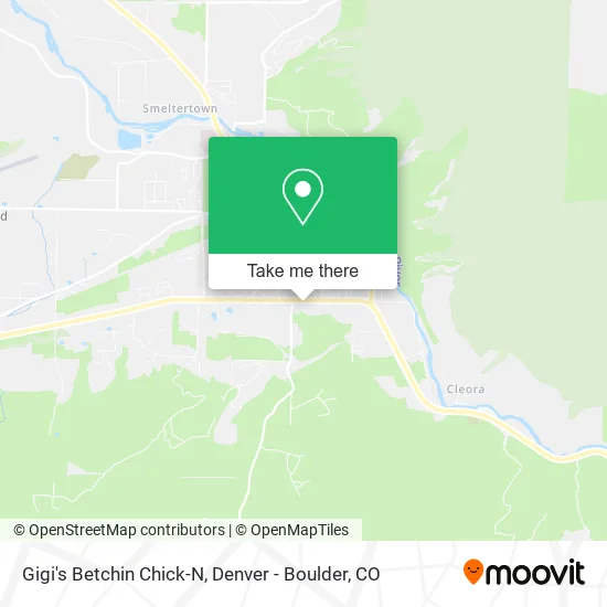 Gigi's Betchin Chick-N map