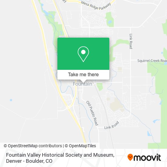 Fountain Valley Historical Society and Museum map