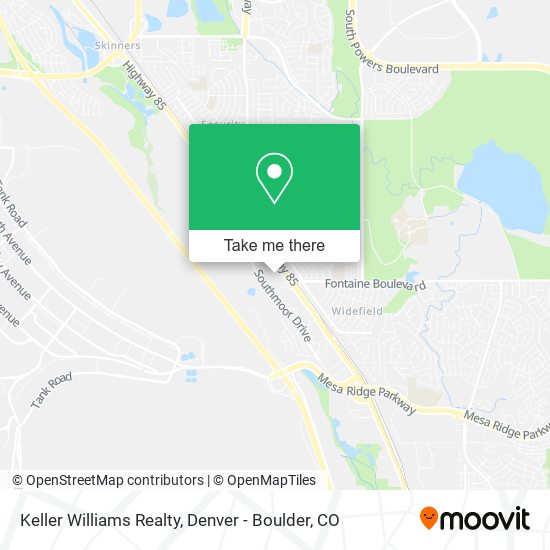 Keller Williams Realty map