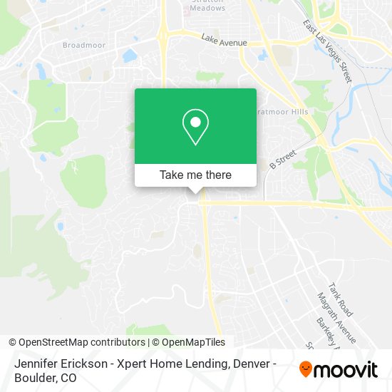 Jennifer Erickson - Xpert Home Lending map