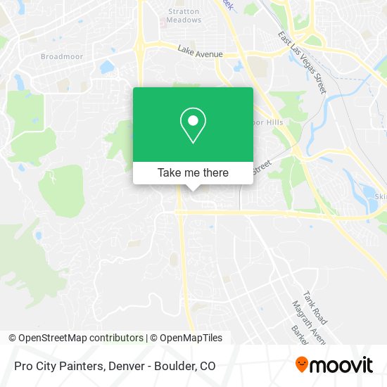 Mapa de Pro City Painters