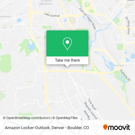 Amazon Locker-Outlook map