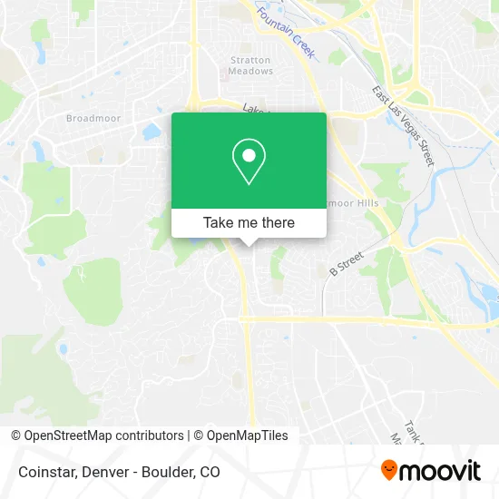 Coinstar map