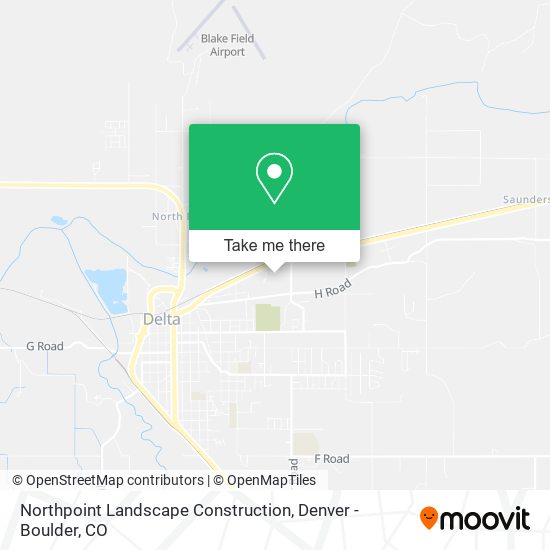 Northpoint Landscape Construction map