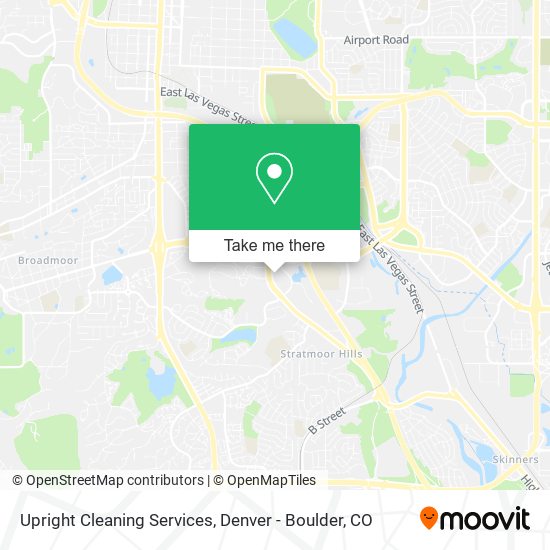Mapa de Upright Cleaning Services