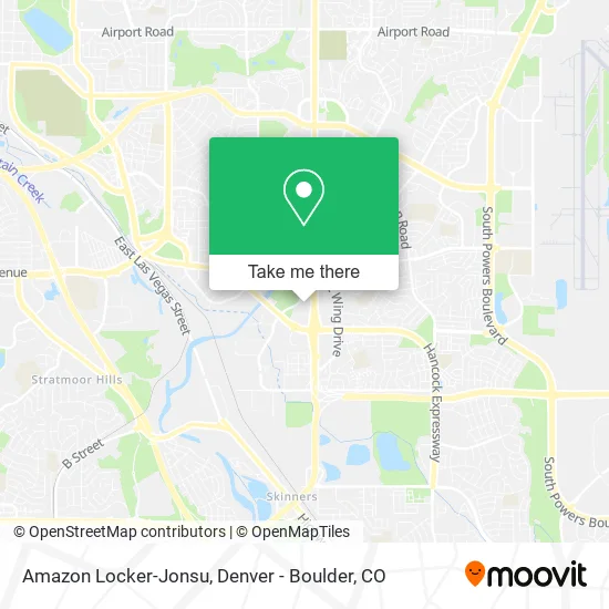 Amazon Locker-Jonsu map
