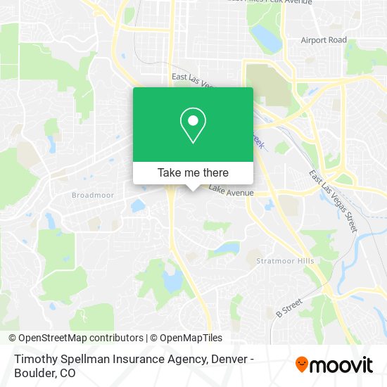 Mapa de Timothy Spellman Insurance Agency