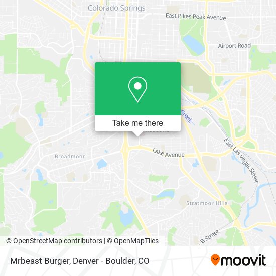 Mapa de Mrbeast Burger