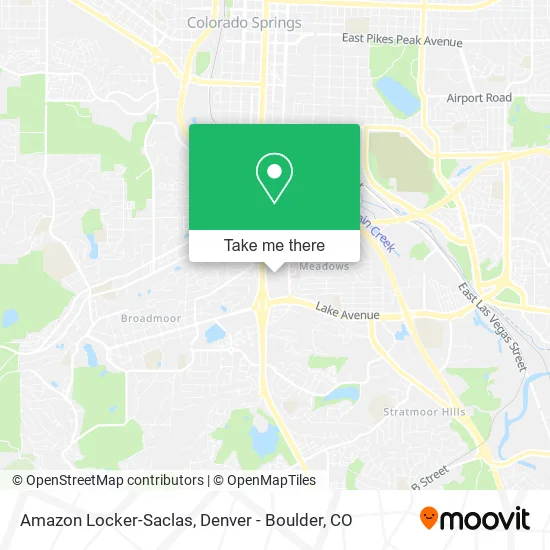 Amazon Locker-Saclas map
