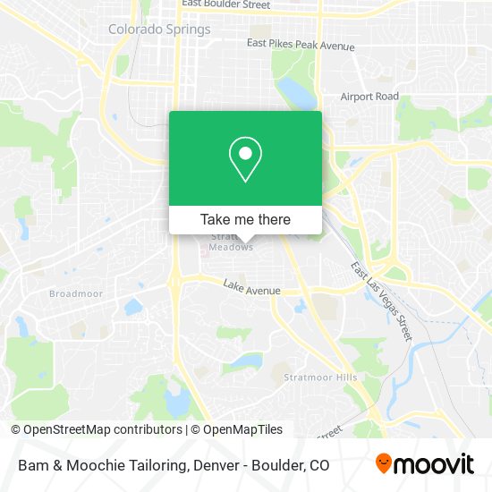 Bam & Moochie Tailoring map