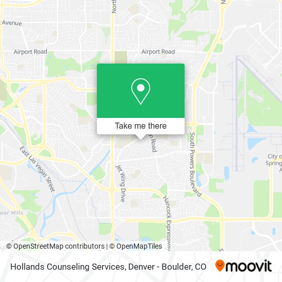 Hollands Counseling Services map