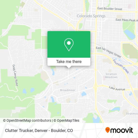 Mapa de Clutter Trucker