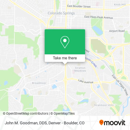 Mapa de John M. Goodman, DDS