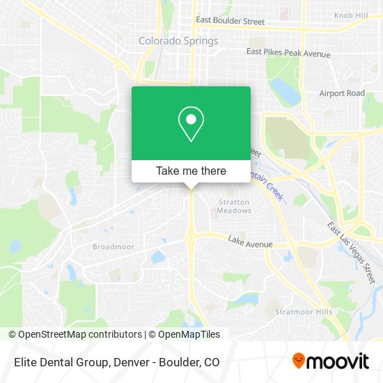 Elite Dental Group map