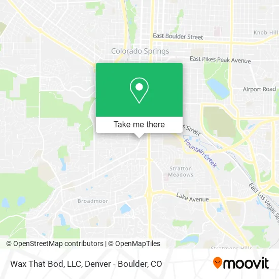 Wax That Bod, LLC map
