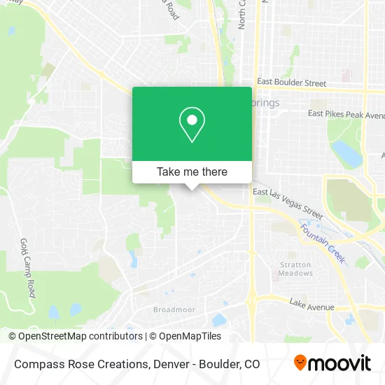 Compass Rose Creations map