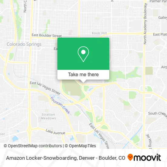 Amazon Locker-Snowboarding map
