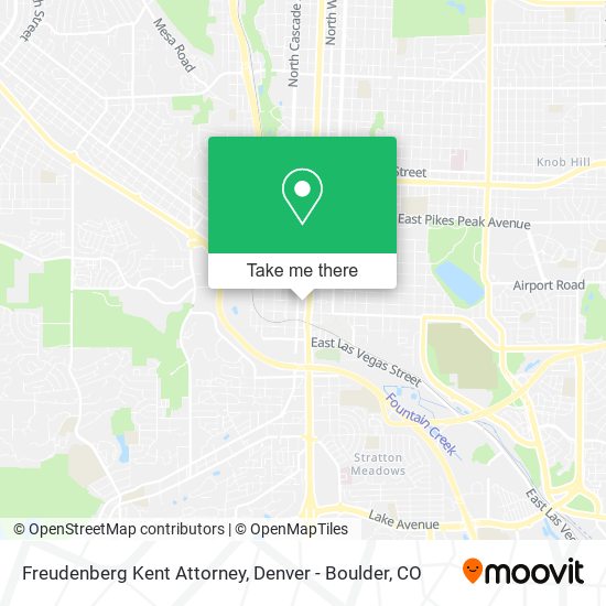 Freudenberg Kent Attorney map