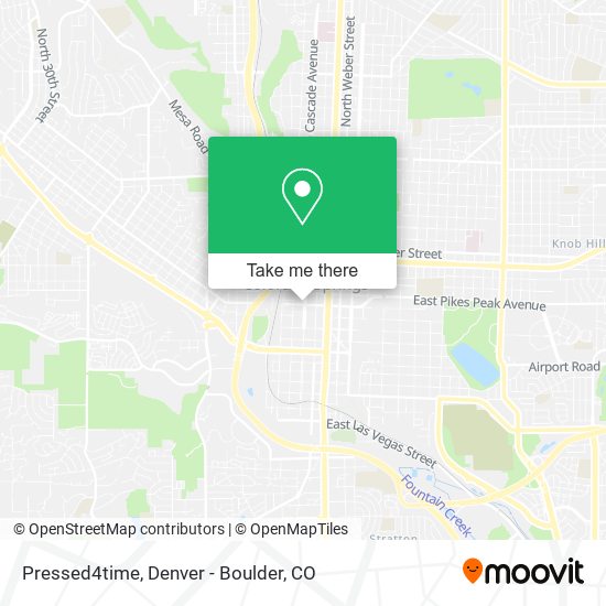 Pressed4time map